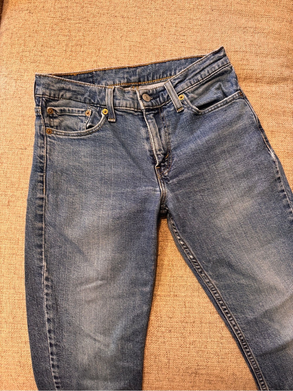 Levi's 511 Slim Fit Jeans Mens 29x30 Medium Wash Stretch Denim 04511-4870